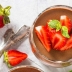 Mousse de Chocolate con Fresas