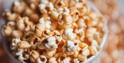 sweet popcorn with condensed milk