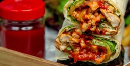 Chicken Wrap with Vegetables